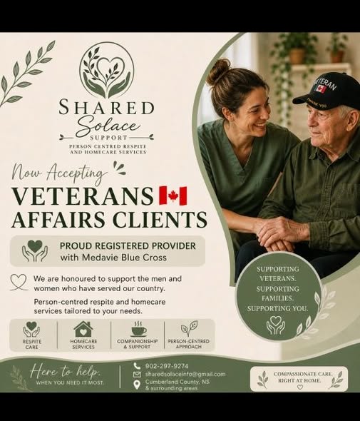 Shared Solace Support Now Accepting Veterans Affairs Clients