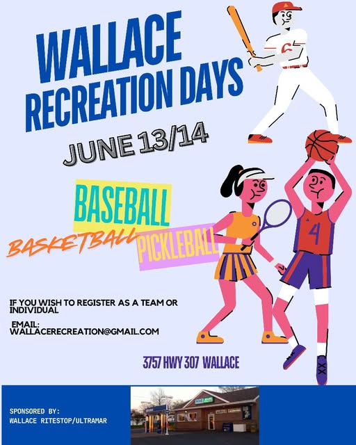 Wallace and Area Recreation: Wallace Recreation Days June 13 – 14