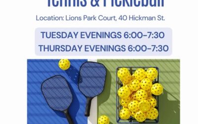 Town of Amherst: FREE Recreational Adult Tennis & Pickleball
