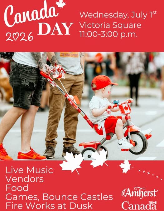 Amherst Canada Day Celebrations on July 1