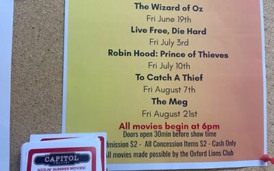 Capitol Theatre Sizzlin’ Summer Movies on until August 21