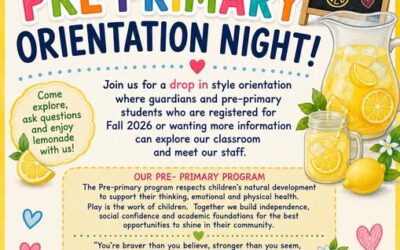 Northport Consolidated Elementary Orientation and Social Night for Pre Primary June 10