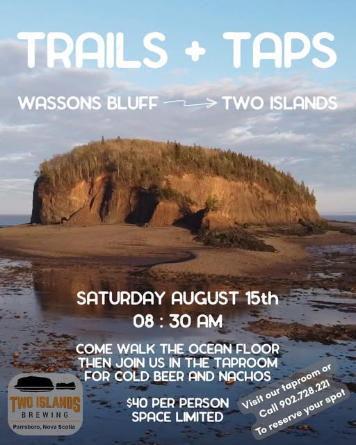 Trails and Taps Wassons Bluff and Two Islands August 15