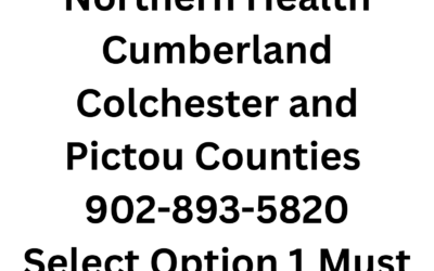 Free Transportation to Appointments: Cumberland – Colchester – Pictou Counties