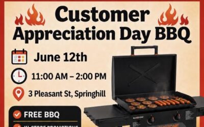 Springhill Home Hardware Customer Appreciation Day Barbeque, Free Prizes, Exclusive Event Savings! June 12th