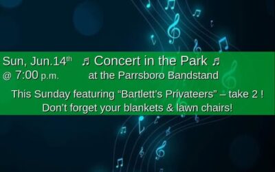 Concert at the Park June 14 and Classics by the Bay in Parrsboro June 26, 27, 28