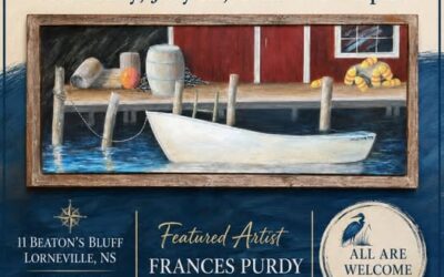 Tidnish: Open House Featured Artist Frances Purdy July 18