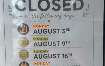 Springhill Community Pharmacy Closed Monday September 7