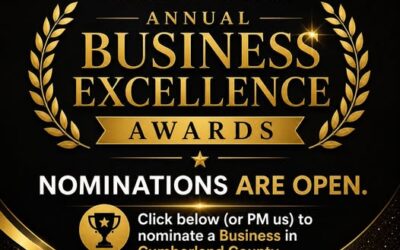 Cumberland Chamber of Commerce Nominate a business in Parrsboro Until October 12