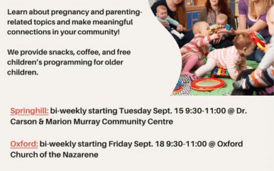 Maggies Place Cumberland Pregnancy and Beyond @ the Fundy Geological Museum Various Dates