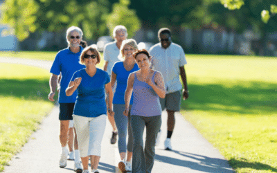 The Community Walking Club at Cyrus Eaton Elementary-School Gymnasium October Walks