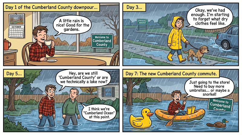 A Daily Smile comic from The Cumberland Gazette